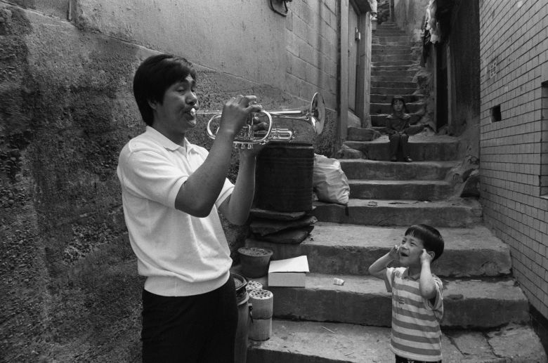 김기찬 사진가의 골목안 풍경, 서울 1992