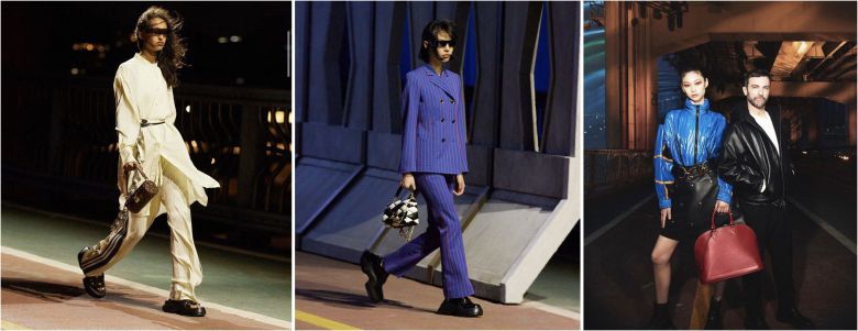 29일 한강 잠수교에서 열린 루이비통 패션쇼/루이비통