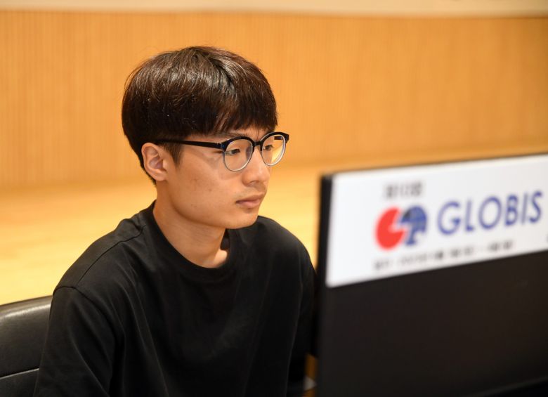 제10회 글로비스배 4위 문민종. 7회 때의 우승 재현에 실패했다.