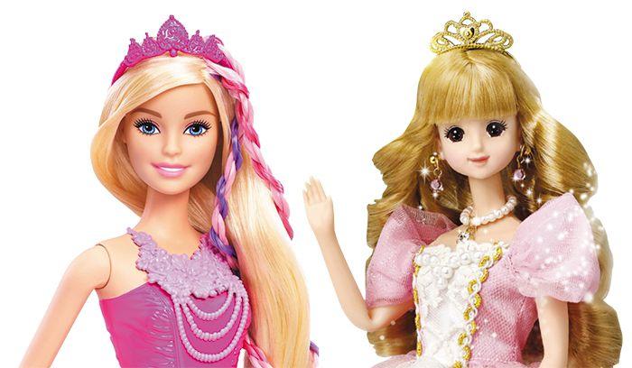 미국에서는 바비(왼쪽)가 세대를 넘어 사랑받지만 국내에선 미미가 소꿉친구로 더 친근하다. /마텔·미미월드홈페이지