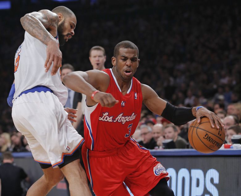 LA 클리퍼스 시절의 크리스 폴. / 조선일보DB