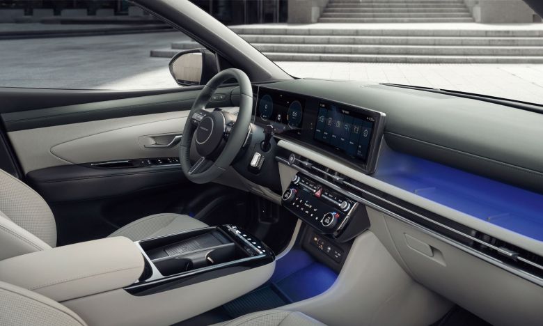 신형 투싼의 실내 모습/현대차