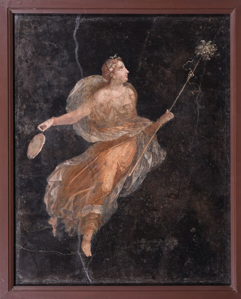 '춤추는 마이나드’. 프레스코화. 74×60×7㎝. 1세기.