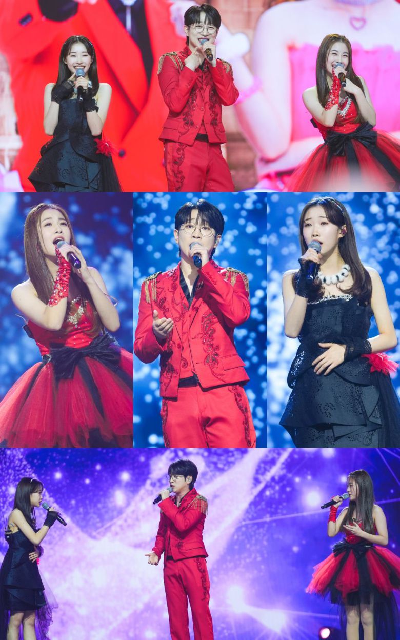 미스트롯3 3각 대전 안성훈 정서주 오유진./TV조선