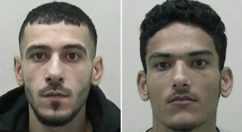 13세 소녀를 협박해 성폭행한 혐의로 유죄 판결을 받은 오마르(왼쪽)·모하메드 바드레딘. /BBC