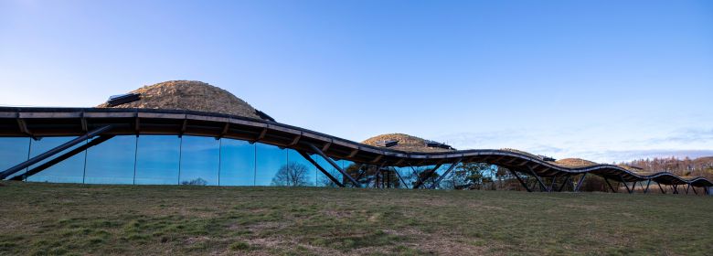 2018년, 약 2400억원을 들여 새로 리모델링을 한 맥캘란 증류소 외부 모습. 2024.2.25 /김지호 기자