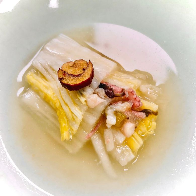 해남천일관 반지김치. /해남천일관