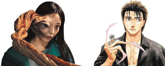 주인공 ‘수인’(왼쪽)과 일본 원작 주인공 ‘신이치’.