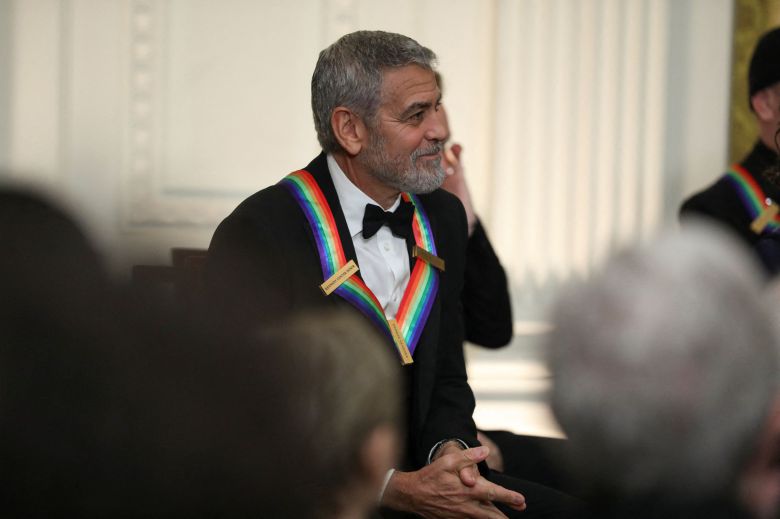 지난 2022년 12월 백악관을 방문한 조지 클루니. /로이터·뉴스1