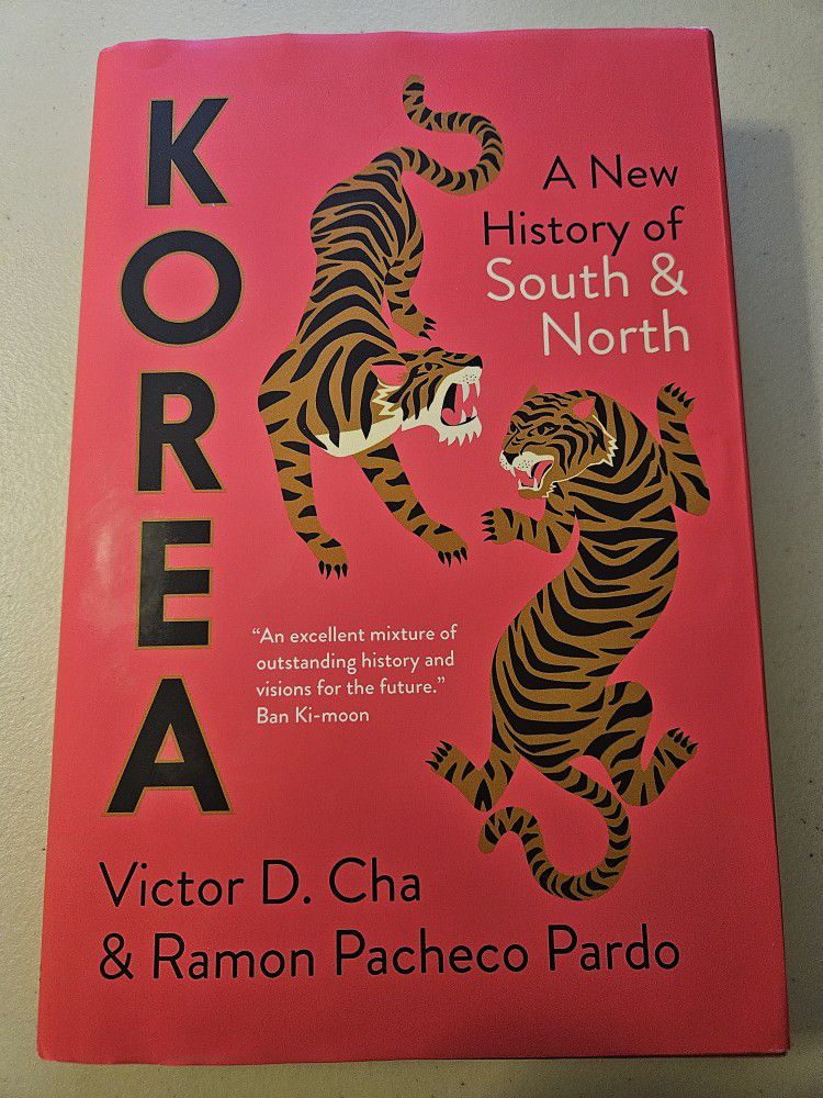 빅터 차 교수와 라몬 파르도 교수의 공동 저서 '코리아'. /노석조 기자