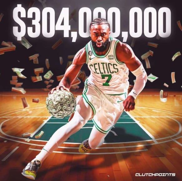 브라운은 지난해 3억400만달러란 천문학적인 액수로 5년 연장 계약을 맺었다. / 인스타그램