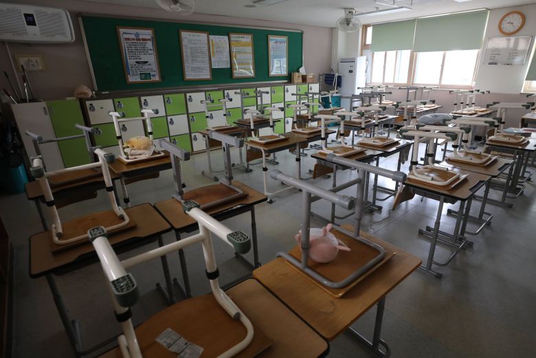 한 학교 교실. 사진은 기사 내용과 관련 없음/ 뉴스1