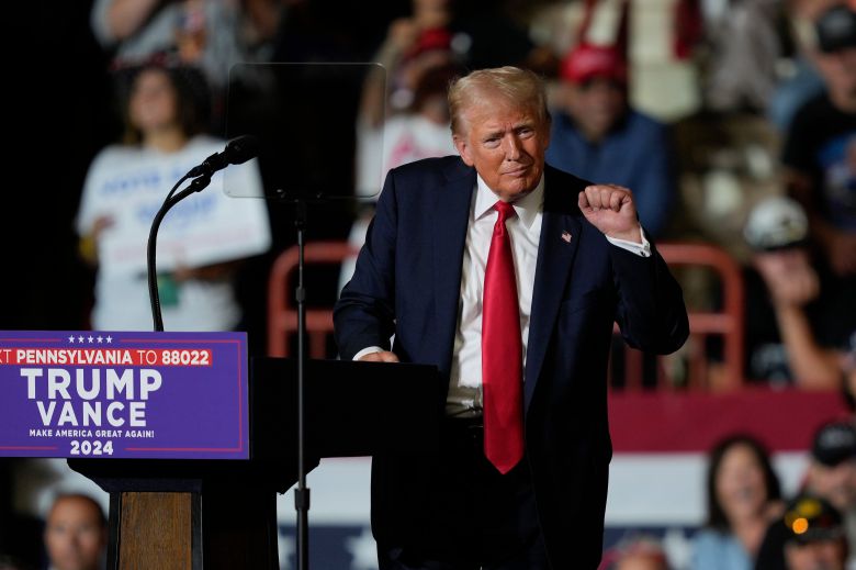 미국 공화당 대선 후보인 도널드 트럼프 전 대통령. / AP연합뉴스