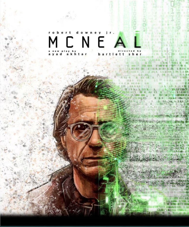 ‘아이언맨’ 로버트 다우니 주니어의 브로드웨이 연극 데뷔작 ‘맥닐’ 포스터. /링컨센터