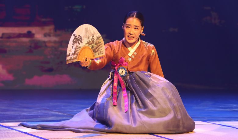 제32회 임방울 국악제 대통령상을 수상한 정은혜. /김영근 기자