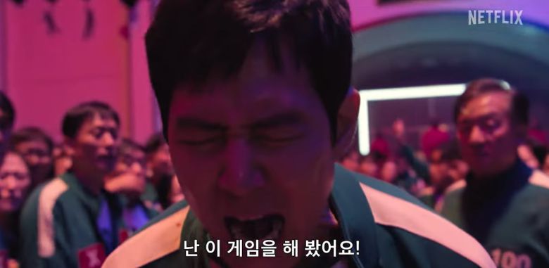 기훈이 "난 이 게임을 해 봤어요! 이러다 정말 다 죽어요"라고 소리치고 있다. /넷플릭스