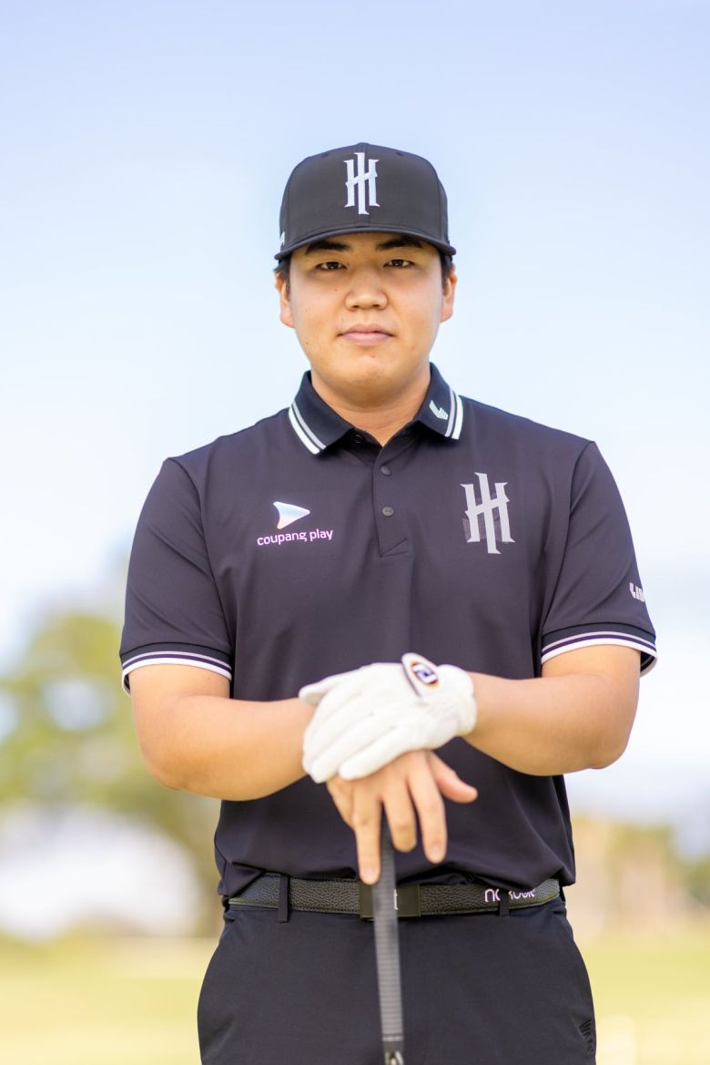 LIV골프 아이언헤드 골프클럽 소속 장유빈./쿠팡플레이