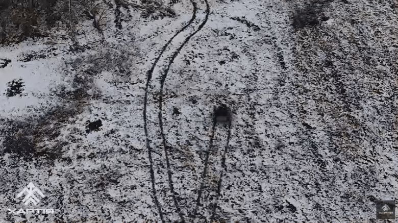 우크라이나 제13 '하르티아' 국가방위여단에 소속된 전투로봇이 작전 수행하는 모습. /하르티아 여단 유튜브 영상