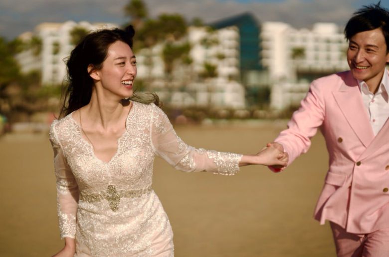 메이플 웨딩 사진. /가나안