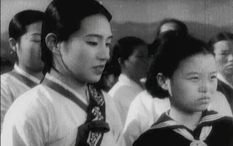 친일영화 '지원병'(1941)에서 여주인공을 맡은 문예봉(왼쪽) /KMDb