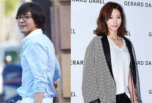 배용준(왼쪽), 박수진/ 뉴스1