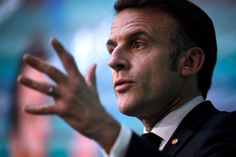 에마뉘엘 마크롱 프랑스 대통령. / AFP 연합뉴스