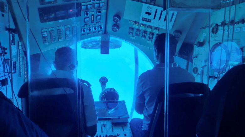 신드바드 잠수함 내부 모습. /로이터 연합뉴스