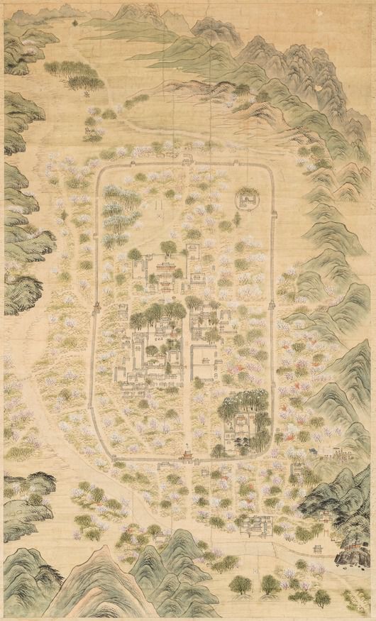 전주지도. /서울대 규장각한국학연구원