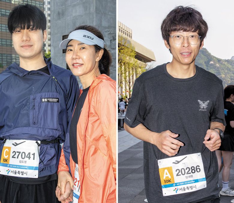 암 환자 강경애(왼쪽 사진 오른쪽)씨와 큰아들 김도영씨, 청각장애인 엄재현(오른쪽 사진)씨. /남강호 기자