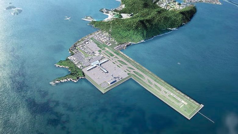 부산 가덕도 신공항 조감도