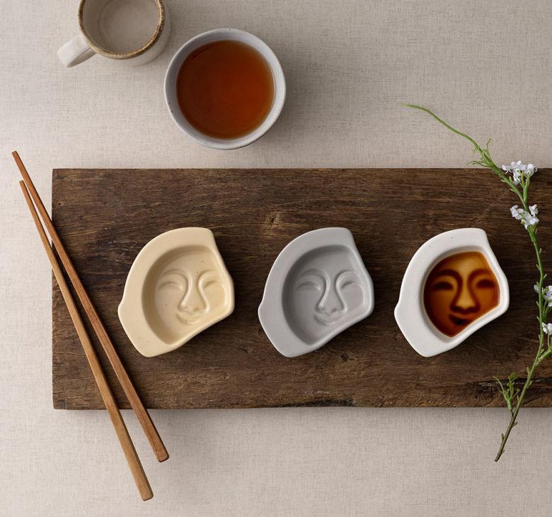 '신라의 미소' 소스볼 세트. /국립박물관문화재단