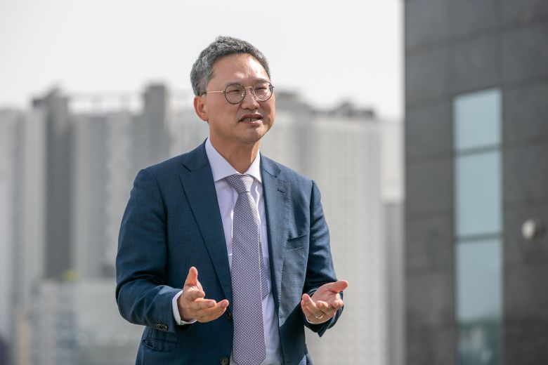 8일 오후 서울 서초구 법무법인 대겸에서 김대광 변호사가 본지와의 인터뷰를 갖고 있다./장련성 기자