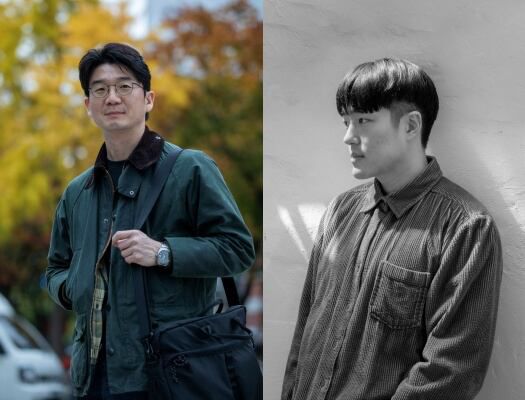 왼쪽부터 김기태 소설가와 이희우 문학평론가. /조인원 기자·이희우 제공