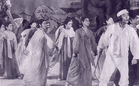 한국 창작 뮤지컬의 효시 '살짜기 옵서예'. /조선일보 DB