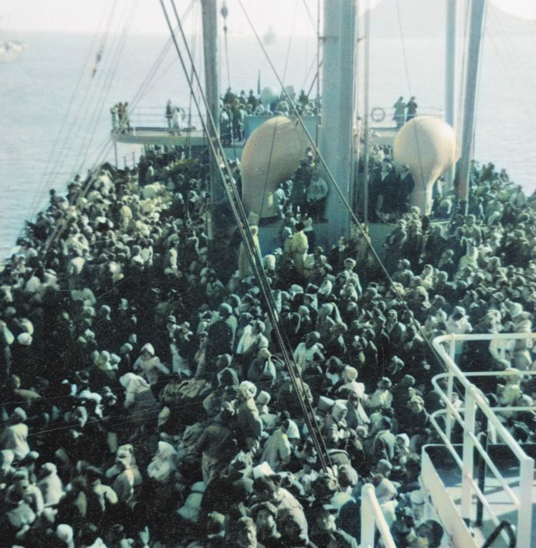 1950년 12월 흥남 철수 때 ‘메러디스 빅토리’호는 북한 피란민 1만4000명을 구출했다. /WPF
