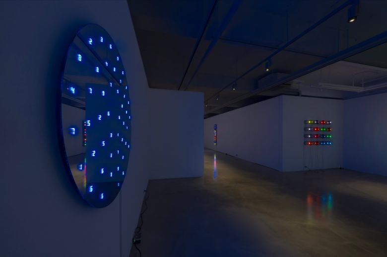 미야지마 다쓰오 개인전 전시 전경. /갤러리바톤