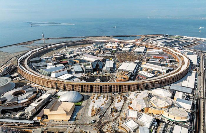 그랜드 링 전체 모습. /2025 오사카 엑스포 홈페이지