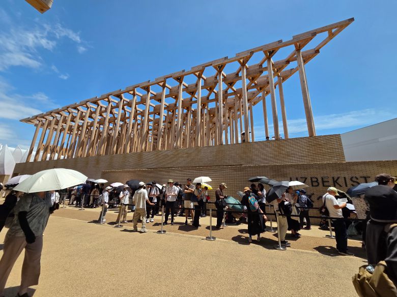 독일 건축 스튜디오 아틀리에 브뤼크너(Atelier Brückner의 우즈베키스탄관/최보윤 기자