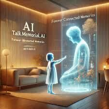 일본 AI(인공지능) 기업 ‘뉴지아(ニュウジア)’가 제공하고 있는 ‘대화형 AI 고인’ 서비스 포스터/뉴지아