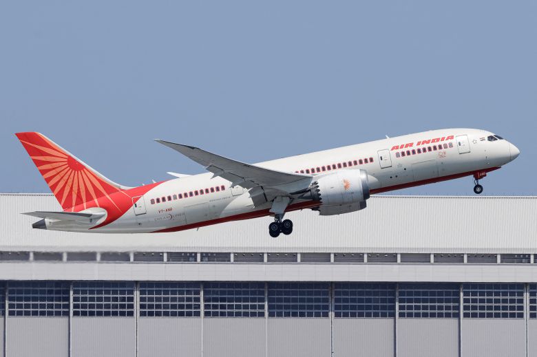 보잉사 최신 여객기 기종인 787-8 드림라이너. /로이터 연합뉴스