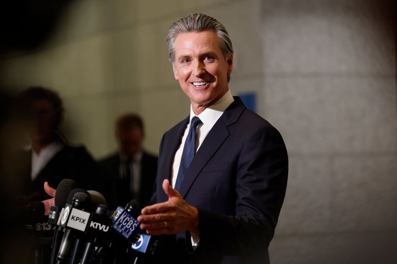 개빈 뉴섬 캘리포니아 주지사. /EPA 연합뉴스