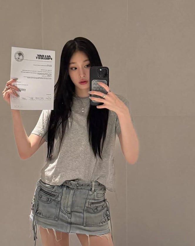 올데이 프로젝트 합류 소식을 전한 애니. /인스타그램