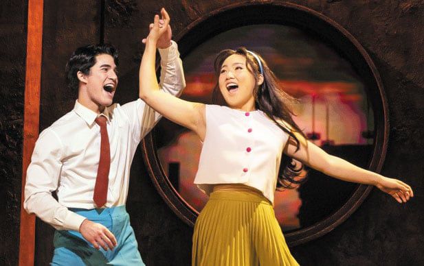 브로드웨이 '어쩌면 해피엔딩' 공연 장면. /사진가 에번 짐머먼