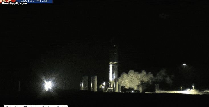 'NASASpaceflight'에 올라온 스페이스X 스타십 36 폭발 장면./유튜브