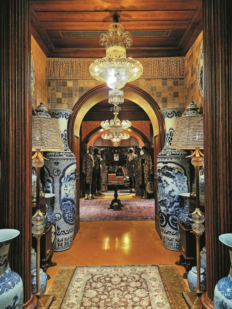 인도 패션 브랜드 '사비아사치' 매장. /김성윤 기자