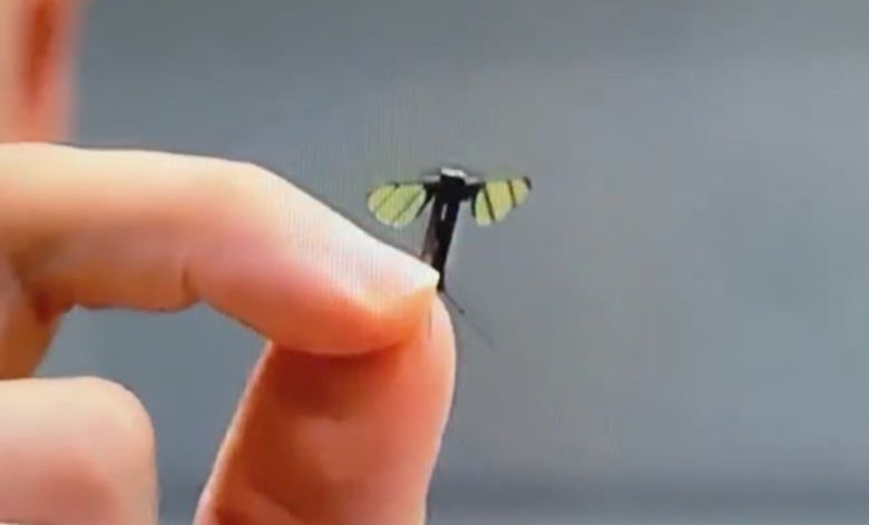 중국에서 개발한 초소형 드론. /SCMP