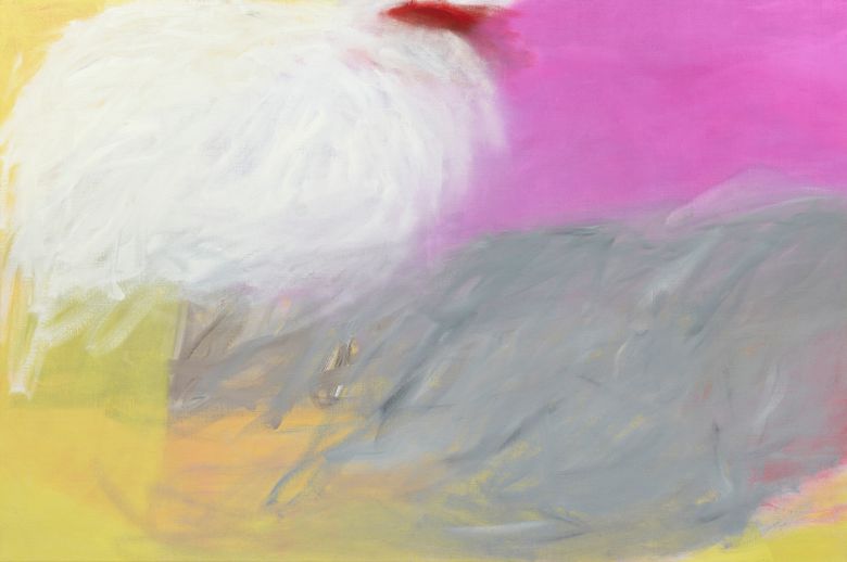 윤종숙, '구름 한 점'(2025). 캔버스에 유채. 200×300cm. /리안갤러리