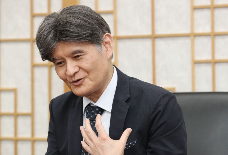 24일 오후 서울 국립고궁박물관에서 만난 사토 다카오 주지. 고고학자인 그는 "일본과 한국은 동일한 유전자 정보를 갖고 있다고 생각한다"고 했다. /박성원 기자