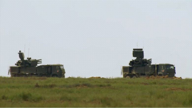 판치르 요격 모습. /유튜브 'Armies Power'