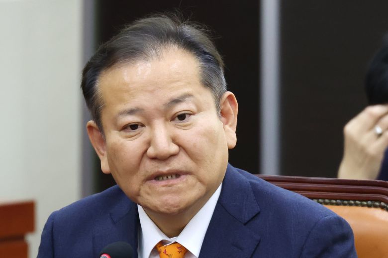 이상민 전 행정안전부장관./뉴스1